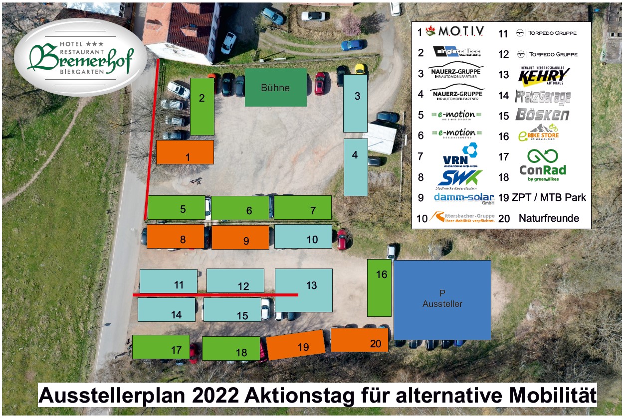 Ausstellerplan